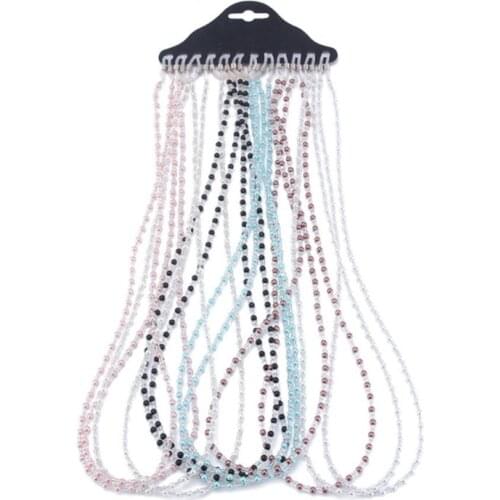 1PC Fashion Pearl Beaded Sunglass Reading Glasses Eyeglasses Chain Cord Holder Rope For Men Women Colorful Fashion Chain Cord