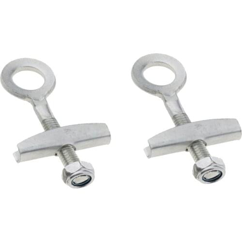 2 Pieces Chain Tensioner Adjuster Puller for 47cc 49cc Mini Chopper Pocket Bike