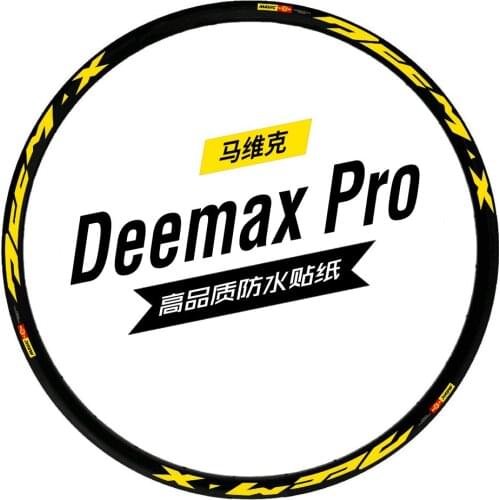 26er 27.5er 29er MTB Rim Wheel Sticker Cycle Reflective Mountain Bike Wheels Decal for MAVIDEEMAX Pro