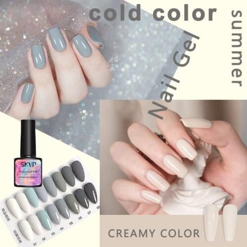 8ml 7 Colors Luminous Gel UV LED Gel UV Nail Gel Glow In Dark Nail Gel Polish Long Lasting Gel