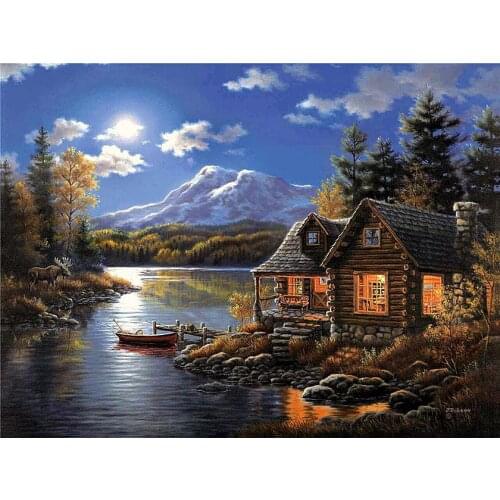 A7800 11CT/14CT/18CT/25CT/28CT tree patterns Counted Cross Stitch DIY Cross Stitch Kits Embroidery Needlework Sets