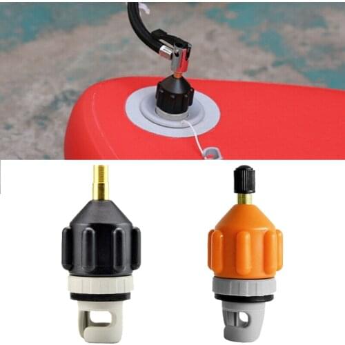 Portable Rowing Boat Air Valve Adaptor Kayak Inflatable Pump Adapter For SUP Board Water Sports Canoeing Kayak Boat Accessories
