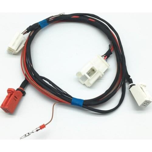 Car TPMS ASR tire pressure monitoring system switch &ESP OFF Switch wiring harness For VW Golf JETTA 6 MK6 56D927121 1KD927117