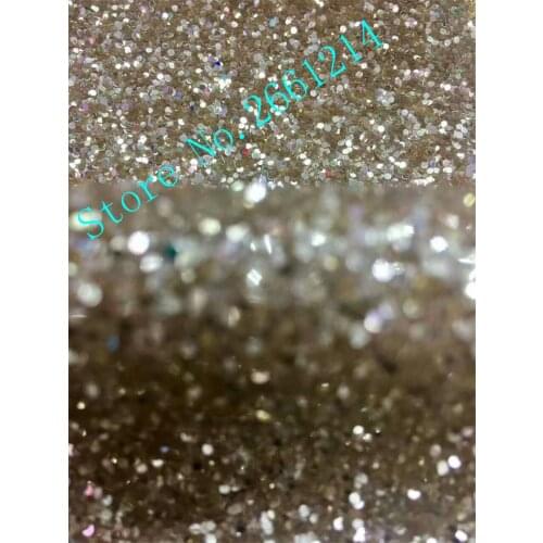 Hot selling Gold Shinning powder hand print glitter lace fabric BZL-82013 for indian nigerian evening dress