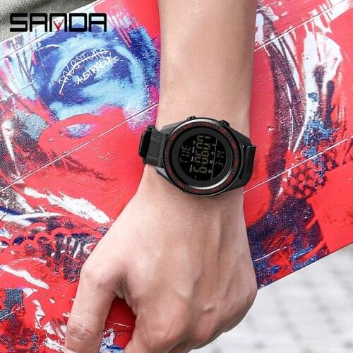 BASID Mens Sports Watch Army Military Waterproof Digital Clocks Wristwatches For Man Christmas Gifts Gentleman Fitness S Shock