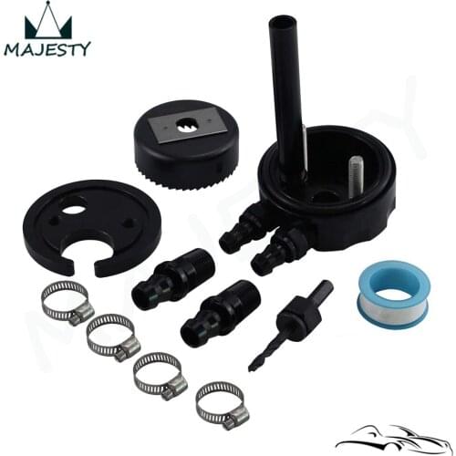 Diesel Parts Fuel Tank Gas Sump Integrated Return Kit fit for FASS Airdog Cummins