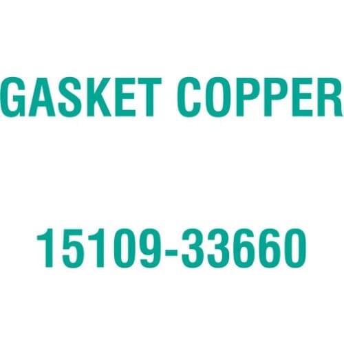 For Kubota 15109-33660 GASKET COPPER