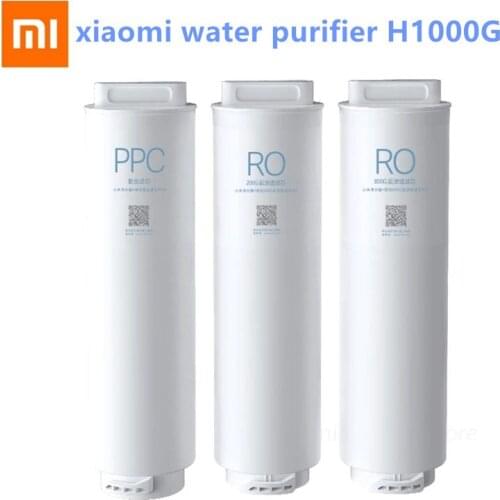 Xiaomi Water Purifier H1000G Filter Composite Filter PPC4 / 200G Reverse Osmosis Filter Element RO1/800G RO2 8 Level Filtration