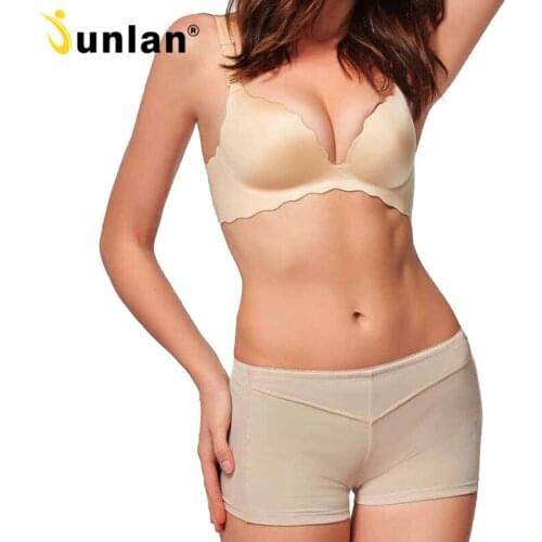 Junlan Butt Lifter for Women Booty Enhancer Panties Hole Lingerie Underwear Tummy Control Shapewear Slimming Shorts