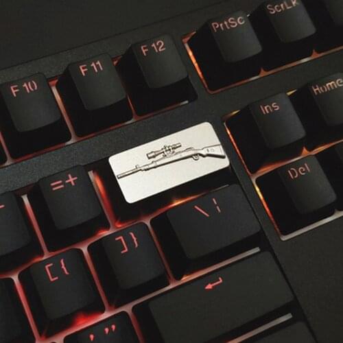 98K Design Metal Return Keycap For Cherry Mx Gateron Kailh Box TTC Switch Mechanical Keyboard Aluminum Back Space Silver Key Cap