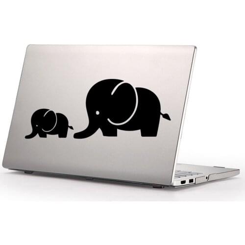 Cute Elephant Laptop Stickers Decals Laptop Protective Full Cover Skin decoration