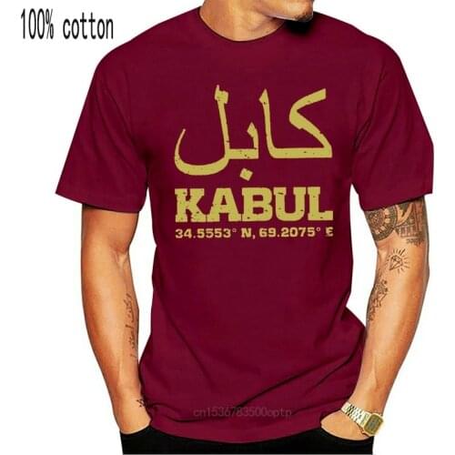 New Knitted Kabul Afghanistan Coordinates Mens Tee Shirt Woman Round Neck Outfit Mens T Shirt Plus Size S-5xl Male Hiphop