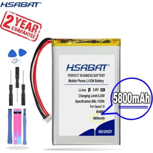 New Arrival [ HSABAT ] 5800mAh Replacement Battery for Charm Opus Opus1 Opus2 Player 1 2