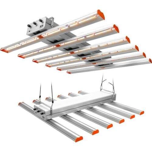 IWP ZS510 Full Spectrum Grow Light 4 Bars with LM301H Chip and UV&IR LED Grow Light for Indoor Plants Veg and Bloom