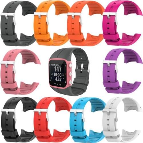 Silicone Watchband For Polar M400 M430 Smart Watch Band Replacement Bracelet Strap For POLAR