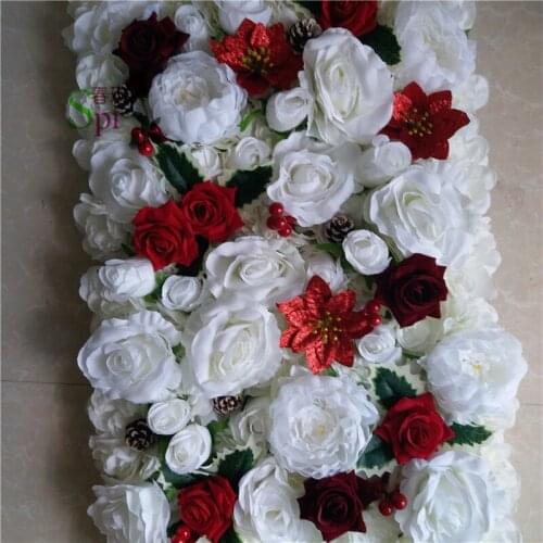 SPR Free Shipping 10pcs/lot Artificial silk flowers arrangements flower wall for weddings backdrop arch table flowe