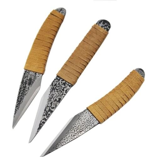 Grafting knife sharpener horizontal left-hand knife gardening bonsai trimming woodworking hand carving SK5 sharp durable