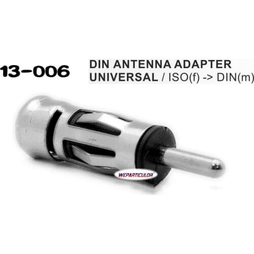 Plug UNIVERSAL ISO In Dash Car DVD Radio Connector ISO Wireless adapter 1 Pcs ISO13-006 Stereo Antenna