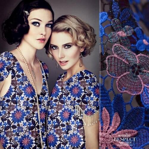 1 Meter Water-soluble Lace Once Three-dimensional, It Is Easy to Love the Embroidery Fabric