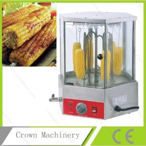 Rotary Electric roast corn machine; Sweet corn roaster
