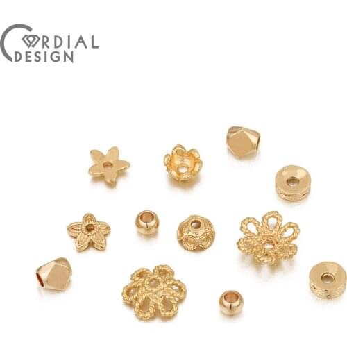 Cordial Design DIY Jewelry Accessories/Spacers/Genuine Gold Plating/Cooper Materials/Jewelry Findings & Components/Hand Made