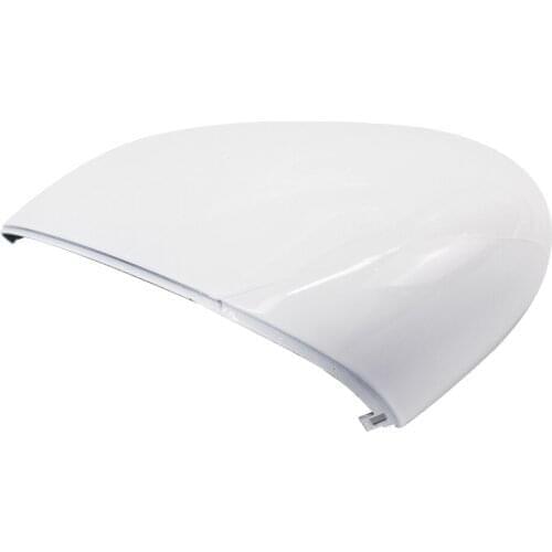 1Pcs Left/Right White Rearview Side View Mirror Replacement Cover Case Shell for Ford Fiesta 2009-2015 Vehicle Accessories