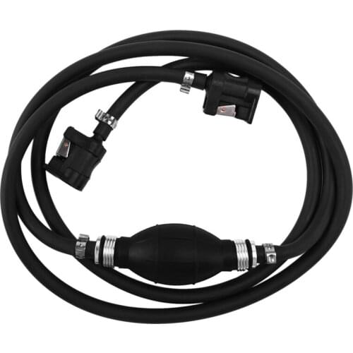 2M Fuel Line Hose Assy for Johnson Evinrude Omc Outboard P-Rimer Bulb Connector
