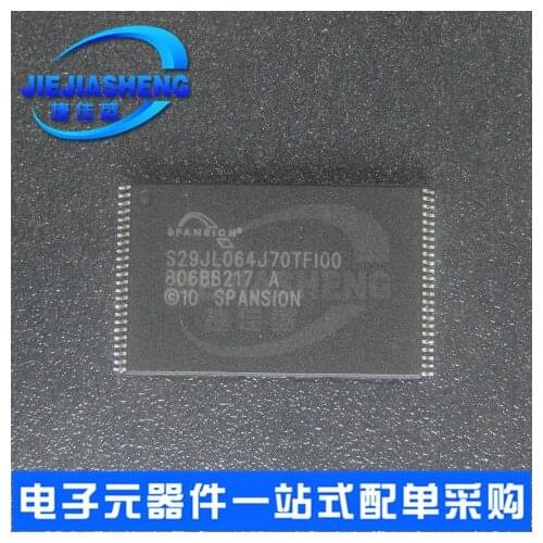 5pieces S29JL064J70TFI00 S29JL064J70TF100 TSOP48