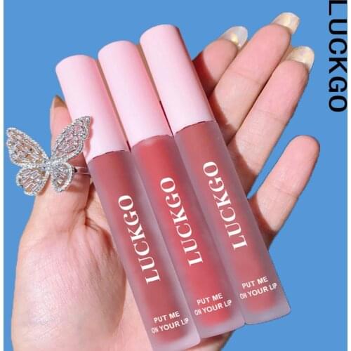 Velvet Lip Gloss Lip Creative Moisturizing Matte Lipstick Matt Lip Glaze Makeup Long Lasting Lipstick Tubes Maquiagem Cosmetic