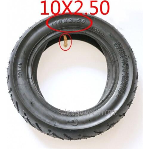 Free shipping 10x2.50 Tire10 Inch Pneumatic Fits Electric Scooter Balance Drive Bicycle Tyre 10*2.5 Inflatable Tyre Inner Tube