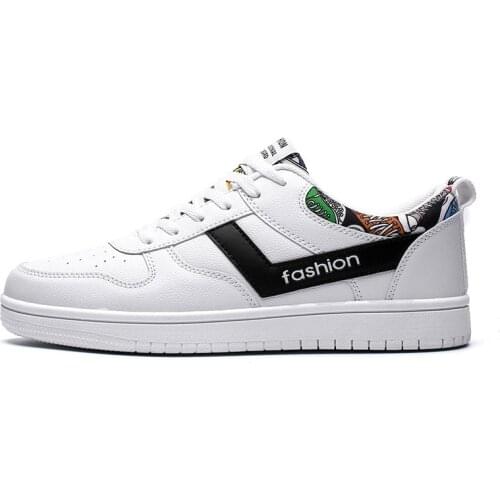 2020 Air Force No. 1 Board Shoes Couples Casual Soft Bottom Net Red White Shoes Breathable Graffiti Sports Fashion Canvas Shoes