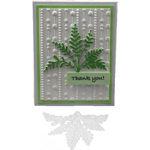 Leaf Decoration Metal Cutting Dies Leaves Frame Stencil Scrapbooking Photo Album Card Paper Embossing Craft DIY