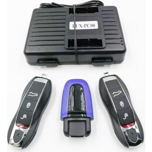 For Porsche Boxster 2011-2017 Add Push Button Start Stop System and PKE Keyless GO Easy Install with Original Start Switch