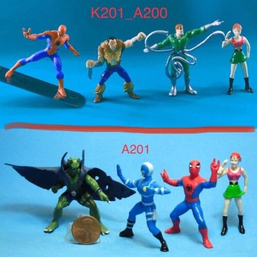 Spider Man Figurine Doctor Octopus Action Figure Green Goblin Model Ornaments Toys for Girls Boys Gift