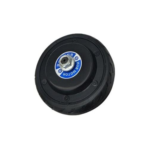 DC24V-48V 5 inch miniature wheel-type robot wheel Servo motor Built-in 1024-line photoelectric encoder CAN/RC driver optional