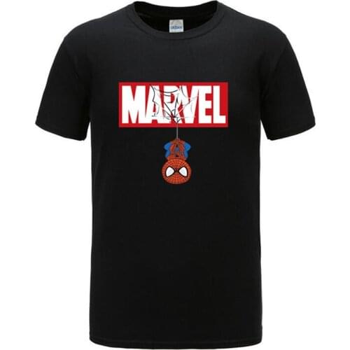 DISNEY Spiderman T Shirt Men And Women Marvel Avengers Men T-Shirt Compression Fitness Short Sleeve Cotton Tee Shirt Tops&Tees