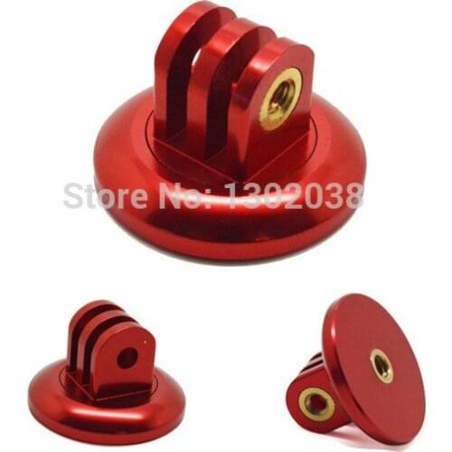 Gopro CNC Aluminium mount adapter 1/4 Tripod Mount Adapter for GoPro Hero 4/3+/3 / 2 / 1 and AEE camera Accessories