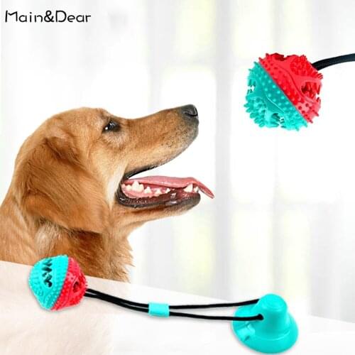 Pet Molar Bite Interactive Rubber Toy Sucker Type Multifunctional Pet Toy Pet Dog Suction Cup Power Multi-kinetic Toy