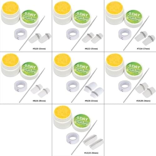 Medicinal Herbs Toenail Fungus Anti-Fungal with Treatment Ingrown Toe-Wire Fixer For Nail Correction Pedicure Paronychia