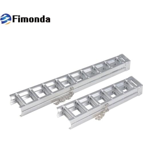 Scale Accessories Aluminum Alloy Mini Folding Ladder for 1:10 RC Crawler Car Axial SCX10 Traxxas TRX4 Tamiya CC01 RC4WD D90