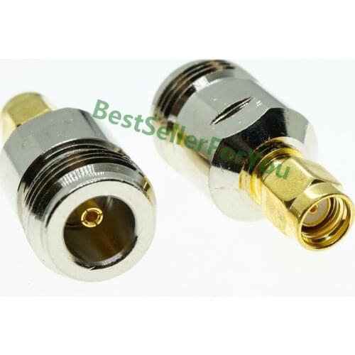 N female jack to RP-SMA male RPSMA plug straight RF connector adapter