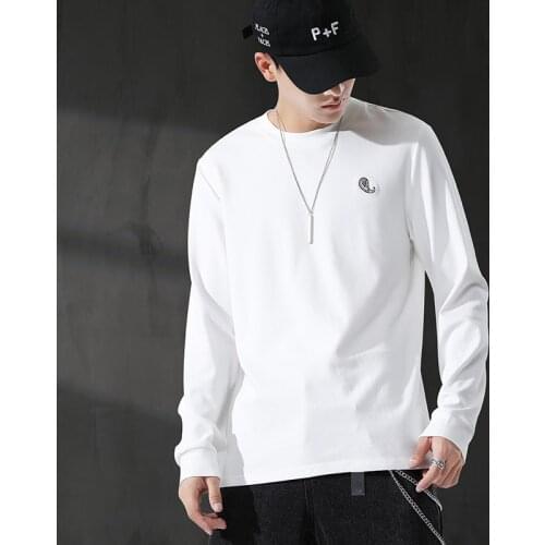 Fall new mens loose casual pullover 0-neck Harajuku fashion couple printing sportswear