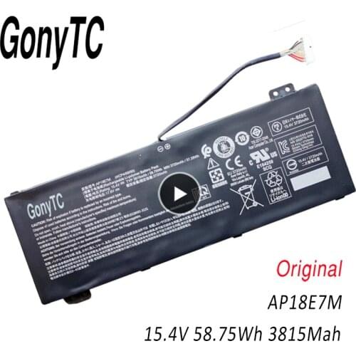 Original AP18E8M Laptop Battery For Acer Predator Helios 300 PH315-52 PH317-53 Aspire 7 A715-74G Nitro 5 AN515-54 ConceptD CN515