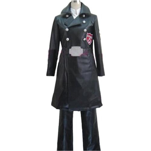 2016 Katekyo Hitman Reborn! Superbia Squalo Varia Uniform Cosplay Costume