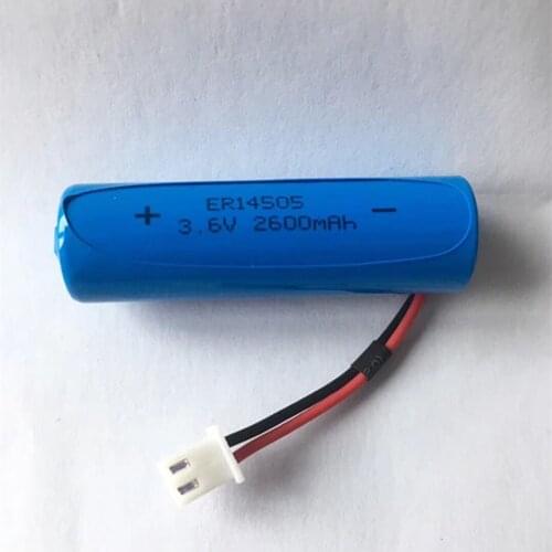 3.6V ER14505 14505 2600mAh LS14500 Li-SOCl2 lithium Battery SPC Medical Equipment Battery 10pcs High quality Free shipping