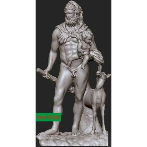 3D model for cnc 3D CNC machine in STL file format Hercules and trivers