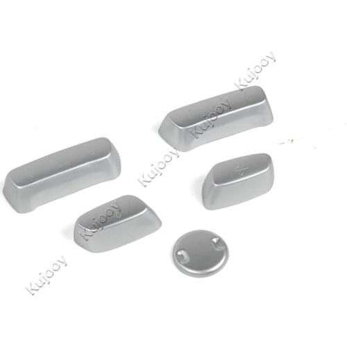 ABS Car Seat Adjust Button Sticker Decor Cover Trim for Toyota 4Runner 2017+ Interior Car Stying