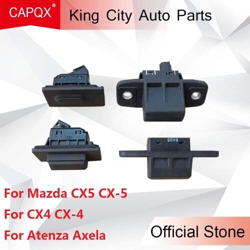 CAPQX For Mazda cx5 cx-5 cx4 cx-4 ATENZA Axela Rear Trunk switch Tailgate Door Opening Button Boot Luggage Lock Release Switch
