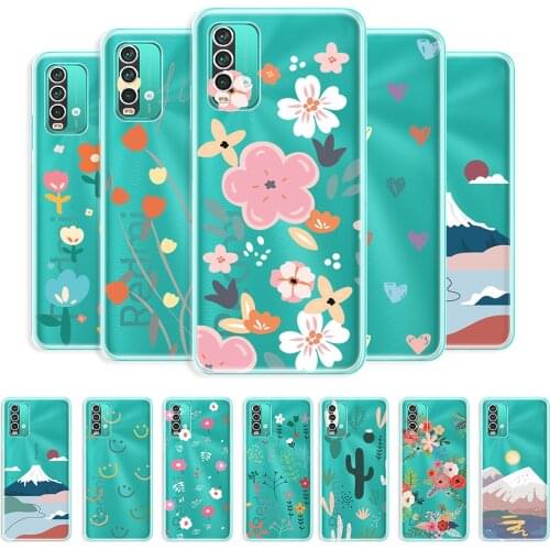 For Xiaomi Redmi 9T Case Clear Phone Case For Redmi 9T 9t Transparent Protective Back Cover For Xiaom Redmi 9T Soft TPU Bumper