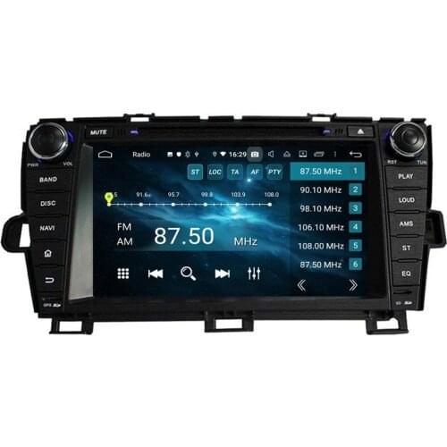 For toyota Prius 2009 2010 2011 2012 2013 PX6 6-Core Android 10 Car DVD Player Stereo Radio GPS Bluetooth WIFI Easy Connect